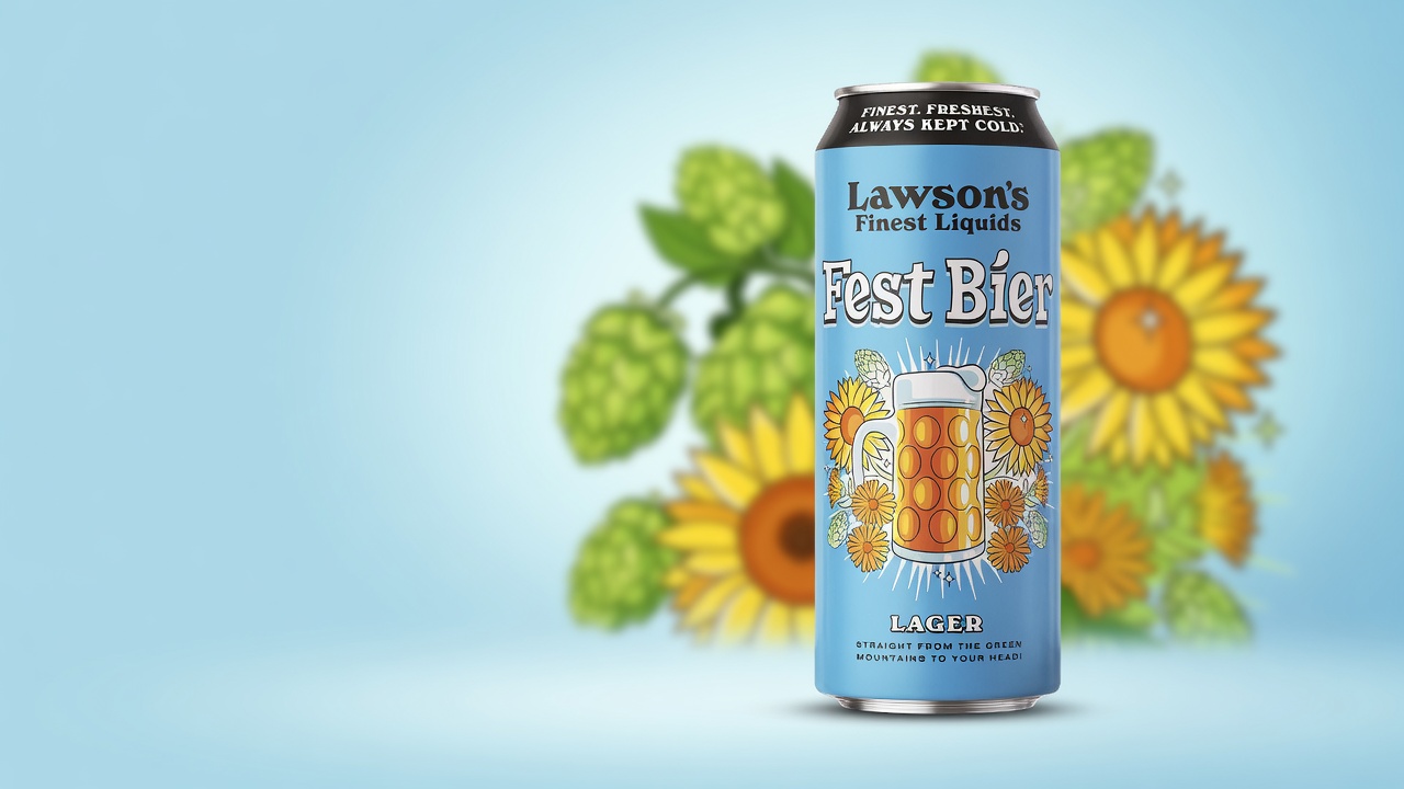 Stone Corral Oktoberfest Lager — seasonal Vermont craft lager